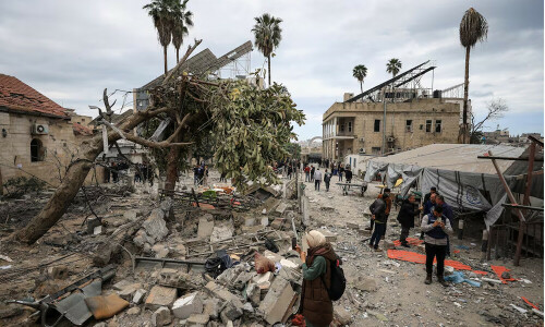 UN chief &lsquo;deeply alarmed&rsquo; by Israeli strike on Al-Ahli hospital in Gaza