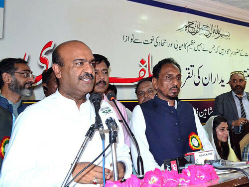 Beat reporters meet Nadeem Chan