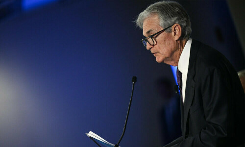 Powell says Fed remains in wait-and-see mode; markets processing policy shifts