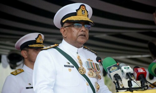 Naval chief inaugurates new block at PNS Darmaan Jah Hospital