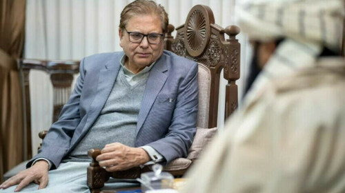Special representative Sadiq reaches Kabul to attend JCC meeting