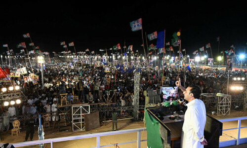 Bilawal steps up his opposition to canal project