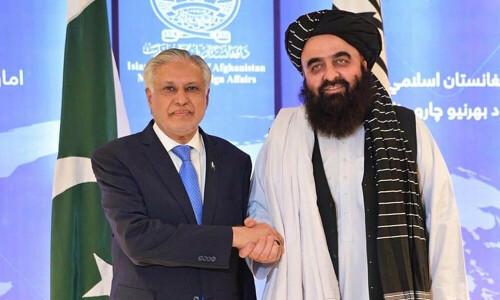 Dar invites Muttaqi to visit Pakistan