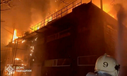 Russian forces stage mass drone attack on Ukraine&rsquo;s Odesa, governor says