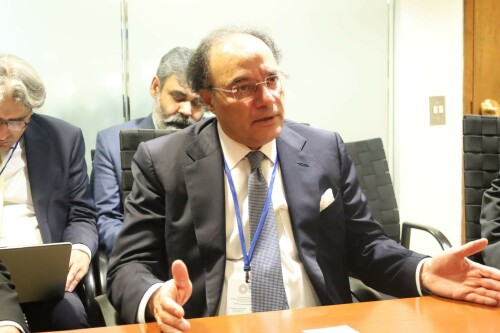 Aurangzeb highlights Panda, ESG bonds in key meetings at Washington: Finance Division Aurangzeb highlights Panda, ESG bonds in key meetings at Washington: Finance Division