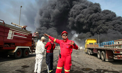 Suspected chemical blast at Iran&rsquo;s Bandar Abbas kills 4, injures hundreds