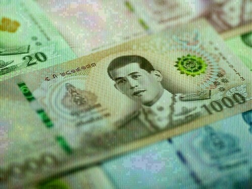 Thai baht/US dollar stronger on Tuesday