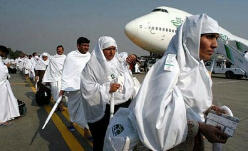 First Hajj flight with 442 pilgrims departs from Islamabad