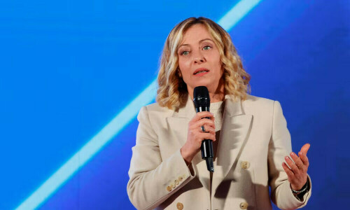 Italy&rsquo;s PM Meloni says not the right time yet for EU-US summit