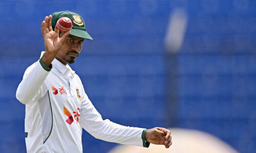 Shadman&rsquo;s ton gives Bangladesh lead in 2nd Zimbabwe Test
