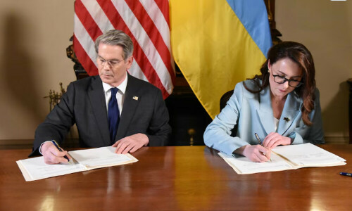 Ukraine, US sign minerals deal sought by Trump