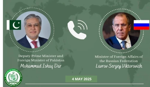 Dar rejects India&rsquo;s &lsquo;baseless allegations&rsquo; in call with Russian FM Lavrov