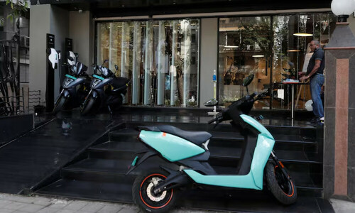 Indian e-scooter maker Ather Energy falls in market debut