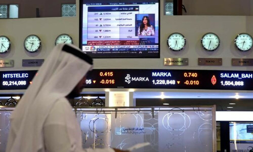 Gulf bourses end mixed; Egypt rises