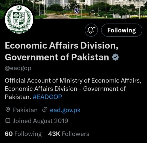 Economic Affairs Divion&rsquo;s X account hacked, says spokesperson