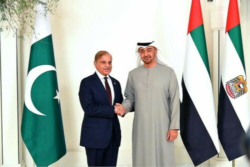 وزیراعظم کا بھارت پاکستان کشیدگی میں ثالثی پر اماراتی صدر سے اظہار تشکر، ملکی خودمختاری کے دفاع کا عزم