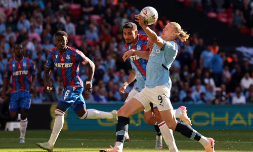 Haaland suffers another Wembley blank after turning down penalty