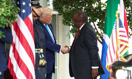 Trump confronts Ramaphosa with false genocide claims