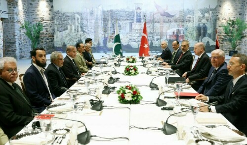 شہباز شریف اور اردوان کا اسٹریٹجک تعلقات کی توثیق، معاشی تعاون بڑھانے پر اتفاق