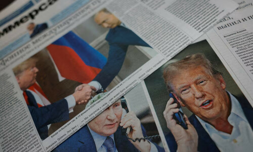 Trump says Putin has &lsquo;gone absolutely CRAZY&rsquo;, considering more sanctions on Russia