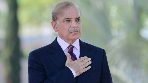 وزیراعظم شہباز شریف کی ایرانی سپریم لیڈر سے ملاقات، دوطرفہ تعلقات کے فروغ پر زور