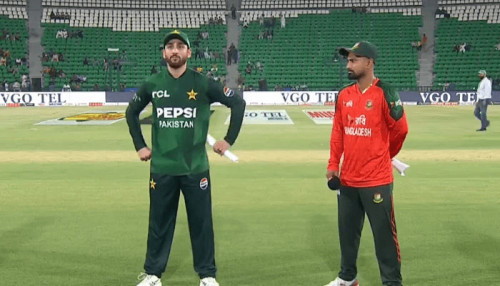 Pakistan opt to bat against Bangladesh in first T20I