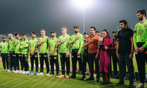 Lahore Qalandars players take ‘Climate Action Plan’ pledge