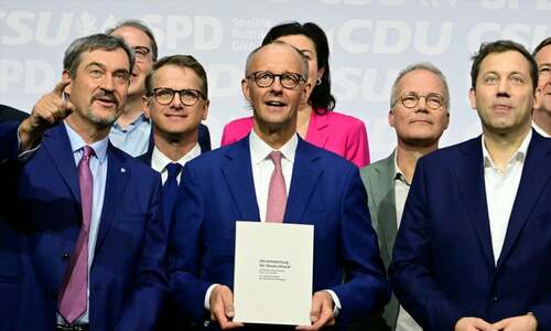 German coalition deal signed on eve of Merz govt launch
