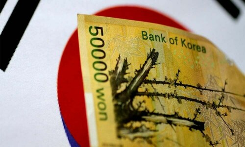 Asian currencies: South Korean won surges