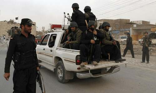Four levies personnel martyred in Khuzdar terrorist attack