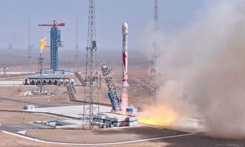 China’s LandSpace launches improved methane-powered rocket