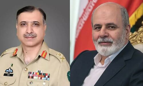 Telephonic exchange: Pakistan NSA Asim, Iranian counterpart discuss cooperation