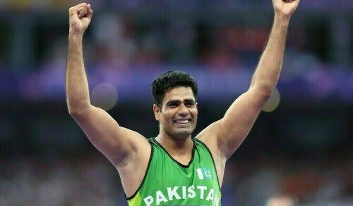 Arshad clinches gold in men’s javelin throw final