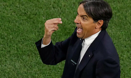 Inter coach Inzaghi delays talk about future after &lsquo;bitter&rsquo; defeat