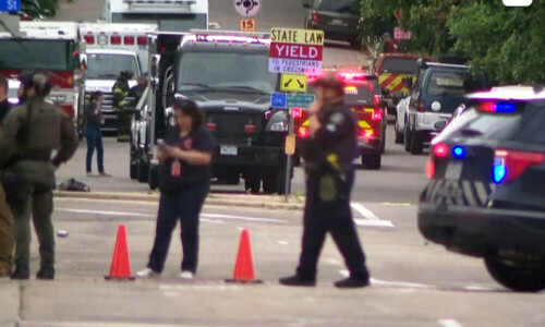 Man attacks Colorado crowd with firebombs, 8 people injured