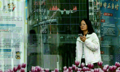 Asian shares creep higher, dollar languishes before ECB