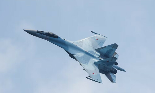 Ukraine says it shot down Russian Su-35 fighter jet