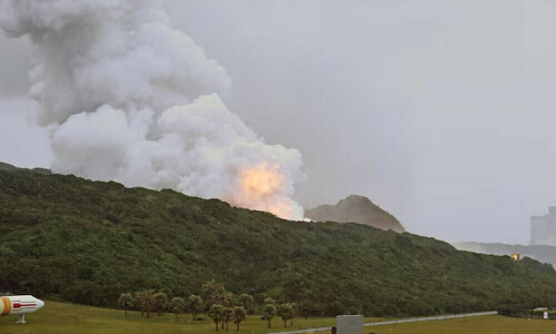 Several Japanese military members injured in explosion at US Kadena Air Base in Okinawa