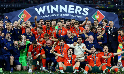 Portugal’s emotional Ronaldo rejoices in winning Nations League