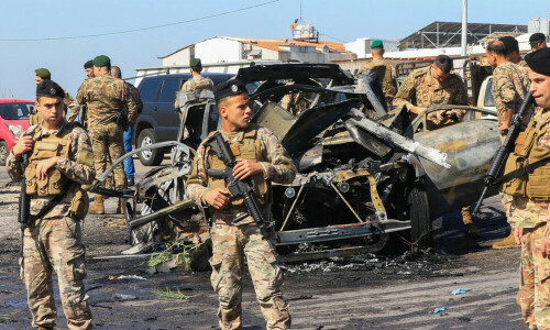 Israel strike on Lebanon kills two