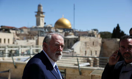 US envoy says he does not think Palestinian state is US policy goal, Bloomberg reports
