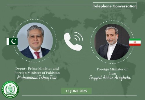 Dar condemns Israeli aggression in call with Iranian FM