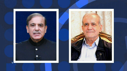 وزیرِ اعظم شہباز شریف اور ایرانی صدر کا ٹیلیفونک رابطہ، اسرائیلی جارحیت کی شدید مذمت