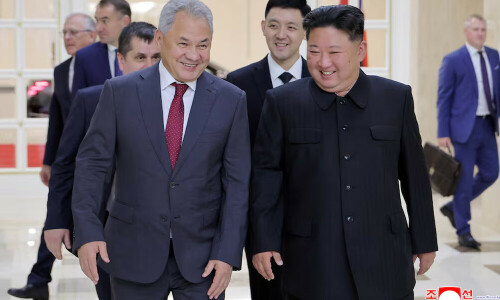 North Korea&rsquo;s Kim met Russia&rsquo;s top security official, state media says