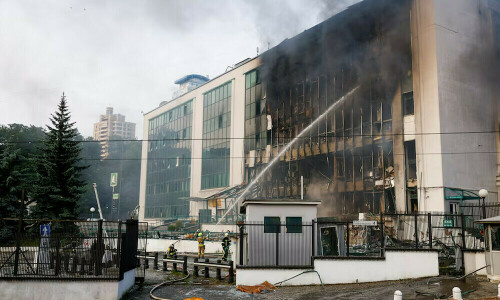 One killed, 14 injured in overnight Russian attack on Ukraine&rsquo;s Odesa