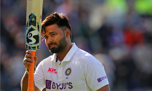 India’s Pant reprimanded for dissent in first Test