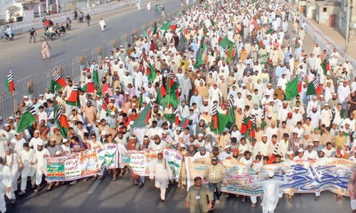 Martyrdom anniversary of Hazrat Umar (RA): ASWJ organises major rally