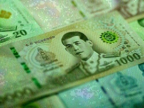 Thai baht/US dollar stronger on Tuesday