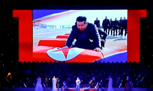 North Korea’s Kim shown honouring troops killed in Russia-Ukraine war