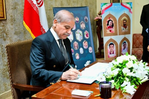 PM Shehbaz offers condolences to Iran over losses in Israeli aggression